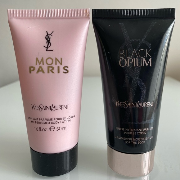 YSL mon paris and Black opium  body lotion set - Picture 2 of 2